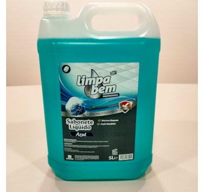 Sabonte Liquido Azul 5 lts Limpa Bem
