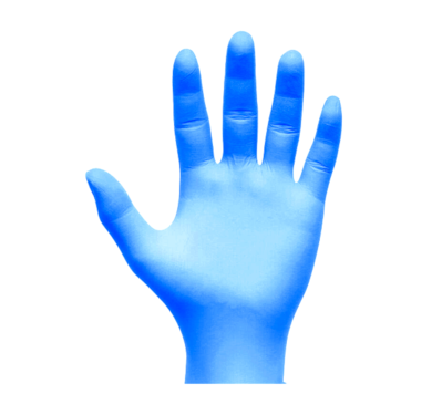 Luva de exame em Nitrilo n/ esterilizada Cx. 100 unidades