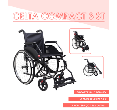 Cadeira de Rodas CELTA COMPACT3 