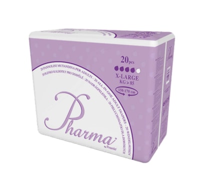 Fralda Respirável PHARMA Extra Grande - XL embalagem 20 uni
