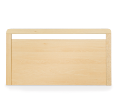 Conjunto cabeceiras, abertura superior rectangular, 1050mm, Acabamento Faia