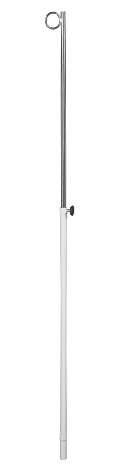 Haste de Soro Inox, com estrutura em tubo de Aço pintado a epoxy